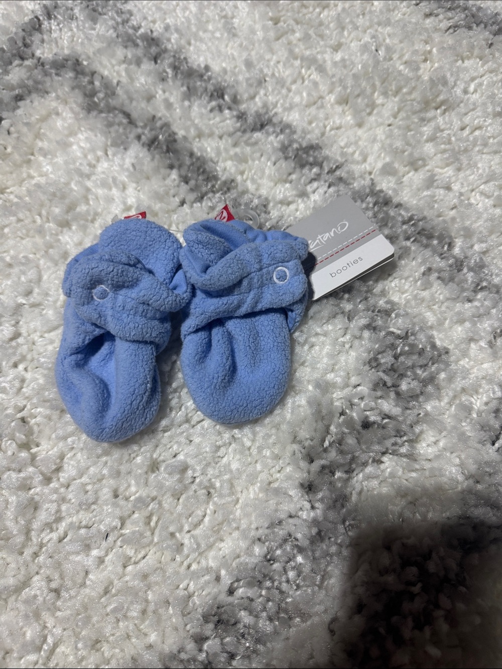 Zutano Cozie fleece bootie nwt 6 months